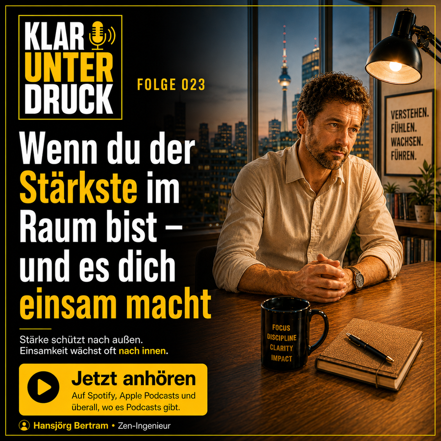 Klar unter Druck Folge 23: Wenn du der Stärkste im Raum bist